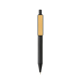 GRS RABS pen met bamboe clip, zwart