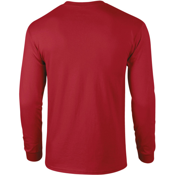 Ultra Cotton™ Classic Fit Adult Long Sleeve T-Shirt Cardinal Red XXL