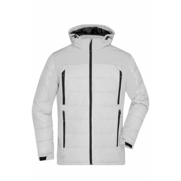Men's Outdoor Hybrid Jacket - white - M