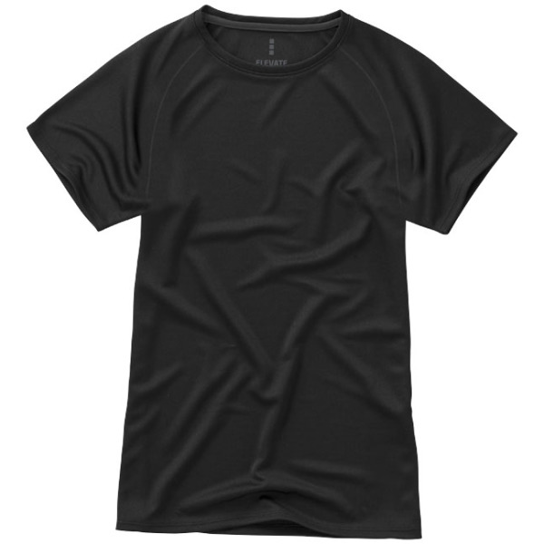 Niagara cool fit dames t-shirt met korte mouwen - Zwart - XXL