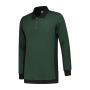 L&S Polosweater Workwear forest green/bk XL