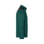 Men's Knitted Workwear Fleece Half-Zip - STRONG - - dark-green-melange/black - S