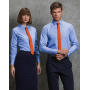 Tailored Fit Poplin Shirt - Light Blue - 2XL/18.5"