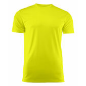 Printer Run Active t-shirt Bright yellow XS