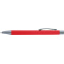 Aluminium balpen Emmett rood