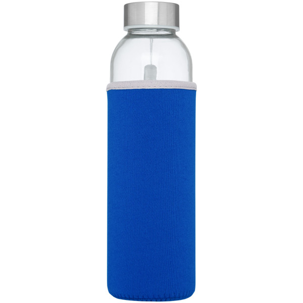 Bodhi 500 ml glazen drinkfles - Blauw