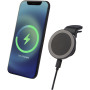 Magclick 10W wireless magnetic car charger - Solid black