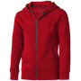 Arora kinder hoodie met ritssluiting - Rood - 152