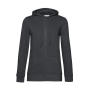 Organic Inspire Zipped Hood /women_° - Asphalt - 2XL