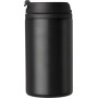 Stainless steel double walled cup Gisela black