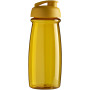 H2O Active® Pulse 600 ml flip lid sport bottle - Yellow