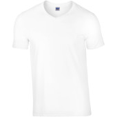 Softstyle Euro Fit Adult V-neck T-shirt White XXL