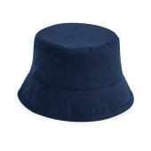 Junior Organic Cotton Bucket Hat - Navy - S/M