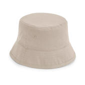 Organic Cotton Bucket Hat - Sand - S/M (58cm)