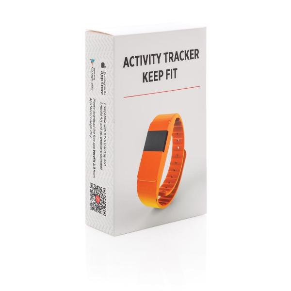 Activity tracker Keep fit, orange