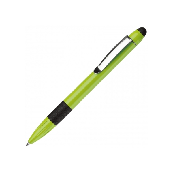 Ball pen Illumini light-up logo - Light Green