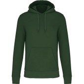 Ecologische herensweater met capuchon Forest Green XXL