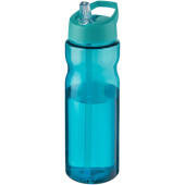 H2O Active® Base 650 ml drikkeflaske og låg med hældetud - Aqua/Aqua