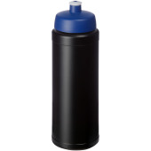 Baseline® Plus 750 ml flaska med sportlock - Svart/Blå