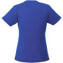 Amery cool fit V-hals dames t-shirt met korte mouwen - Blauw - S