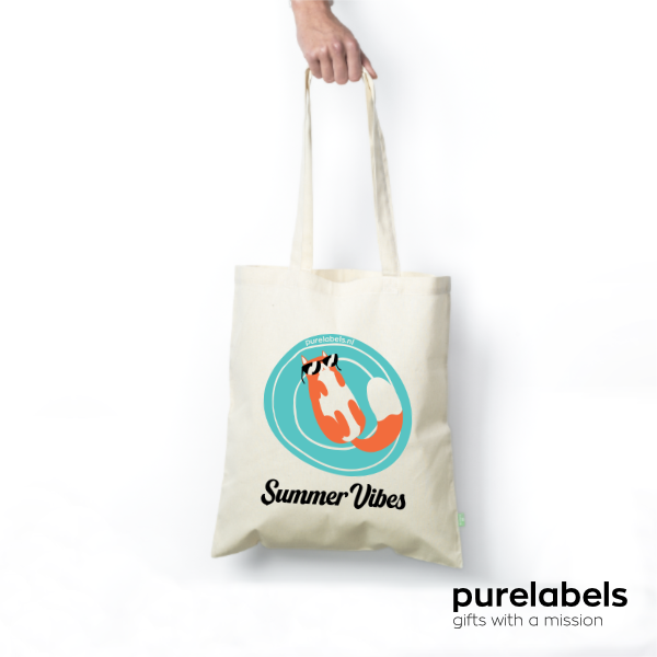 Eco shopper Summer Vibes | Hip en duurzaam | Zomer relatiegeschenk