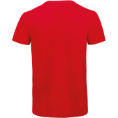 Organic Cotton Inspire V-neck T-shirt Red L