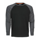 Alex T-shirt black/greyme XS