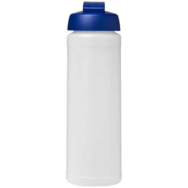 Baseline® Plus 750 ml sportfles met flipcapdeksel - Transparant/Blauw