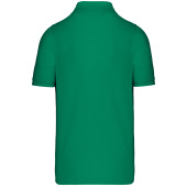 Men's short sleeve piqué polo shirt Kelly Green XL