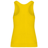 Angelina - Dames Racerback True Yellow XL