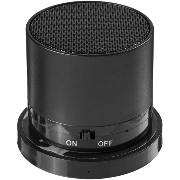Cosmic Bluetooth® speaker en draadloos oplaadstation - Zwart