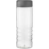 H2O Active® Treble  750 ml drikkeflaske med skruelåg - Transparent/Stormgrå