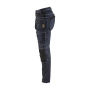 Dames Werkbroek denim stretch X1900