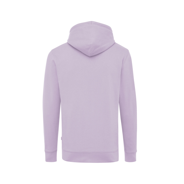 Iqoniq Jasper gerecycled katoen hoodie, lavender (XL)