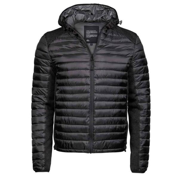 Crossover Hooded Padded Outdoor Jacket