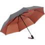 AC pocket umbrella FARE® Doubleface - grey/copper
