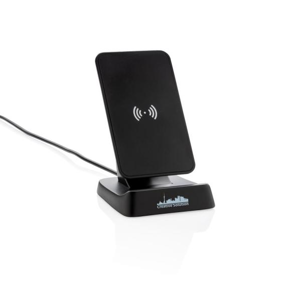 10W Wireless fast charging stand, black