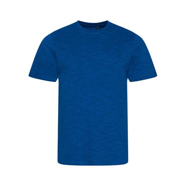 AWDis Cosmic Blend T-Shirt, Cosmic Blue/Cosmic Black, L, Just Ts