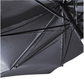 AC alu regular umbrella Windmatic - grey-metallic/black