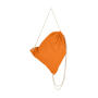 Cotton Drawstring Backpack - Tangerine - One Size