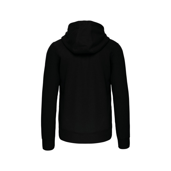 Hooded Sweater Met Rits Black XS