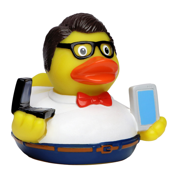 Squeaky duck nerd