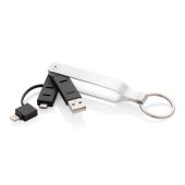 2-in-1 sleutelhanger en oplader met Mfi licentie 2-in-1 sleutelhanger en oplader met Mfi licentie