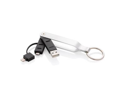 2-in-1 sleutelhanger en oplader met Mfi licentie 2-in-1 sleutelhanger en oplader met Mfi licentie