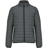 Men's lightweight padded jacket Marl Dark Grey 4XL