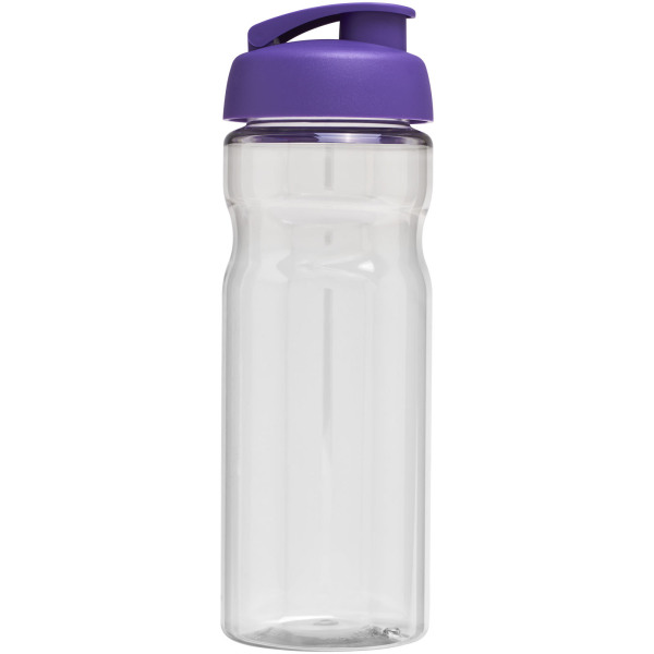 H2O Active® Base 650 ml flip lid sport bottle - Transparent/Purple