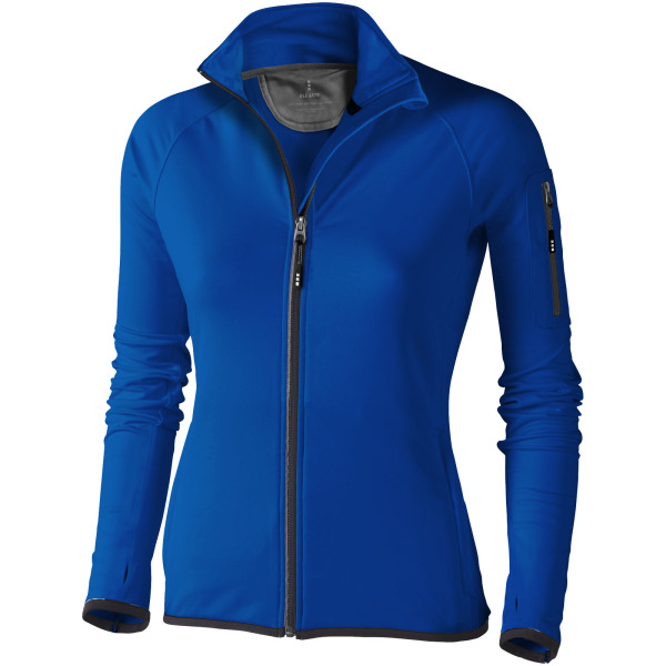Mani women's performance full zip fleece jacket - Blue - XS