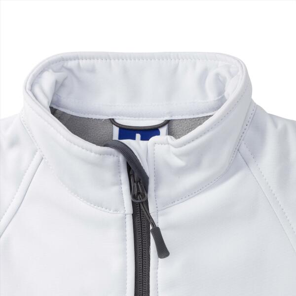 RUS Ladies Softshell Jacket, White, XXL