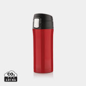 Easy lock lekvrije vacuüm mok, rood, zwart