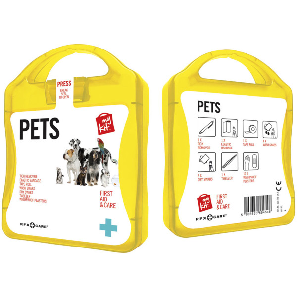 MyKit Pet First Aid Kit - Yellow